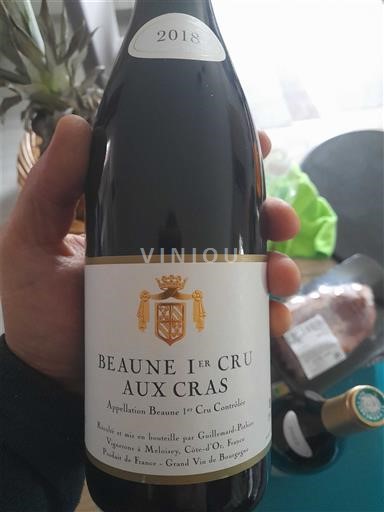 Burgundy Beaune Premier Cru Guillemard-Pothier Aux Cras 2018