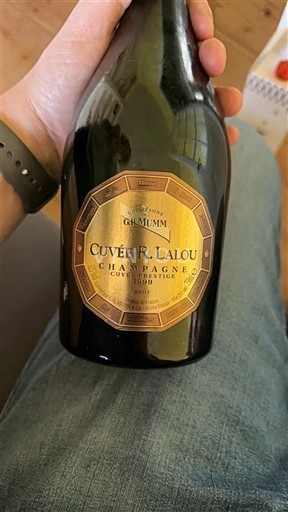 Champagne Šampanské G.H. Mumm R. Lalou 1999