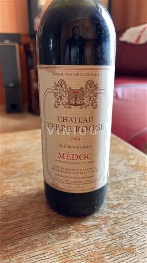 Bordeaux Médoc Cru Bourgeois Château Terre Rouge 1993