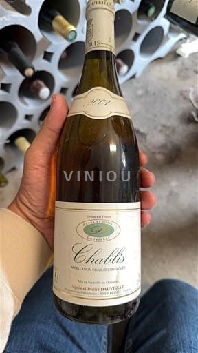 Burgundi Chablis Domaine Vincent Dauvissat 2001