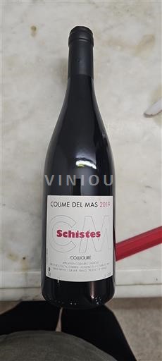 Roussillon Collioure Coume del Mas Schistes 2019