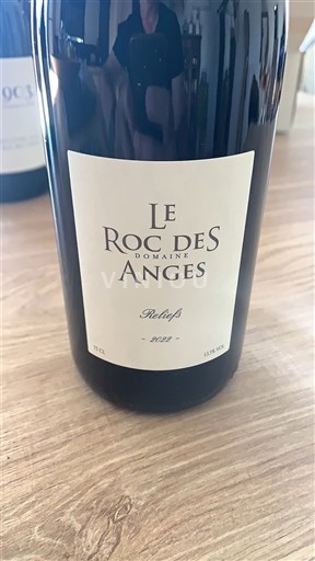 Roussillon Côtes du Roussillon Villages Le Roc des Anges Reliefs 2022