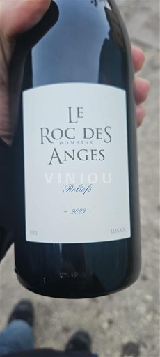 Ruzijon Côtes du Roussillon Villages Le Roc des Anges Reliefs 2022