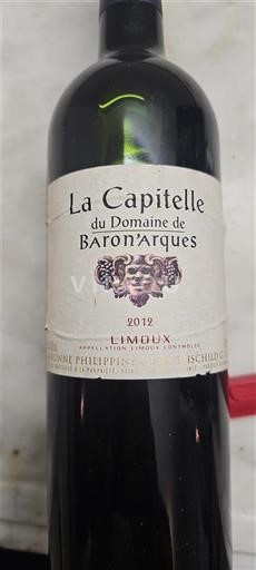 Languedoque Limoux Domaine Baron'Arques La Capitelle 2012