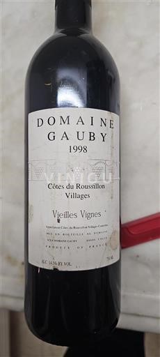 Roussillon Côtes du Roussillon Villages Domaine Gauby Vieilles Vignes 1998