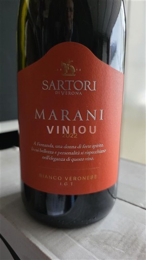 Benecija Sartori di Verona Marani 2022