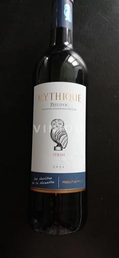Languedoc a Roussillon Pays d'Oc Mythique Syrah 2021