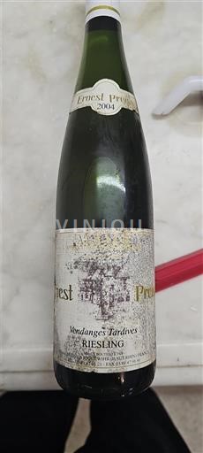 Alsace Ernest Preiss RIESLING 2004