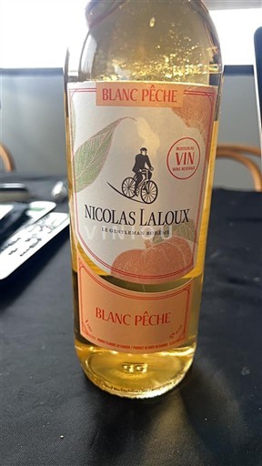 Sydväst Sudvästra Frankrike Nicolas Laloux Blanc Pêche Icke årgångsbetecknad