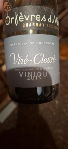 Bourgogne Viré-clessé Orfèvres du Vin 2019