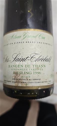 Alsace Không được chỉ định Grand Cru Schoffit Clos Saint-Théobald 1996