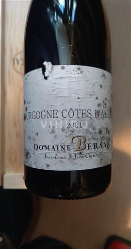 Bourgogne Bourgogne Côtes d'Auxerre Domaine Bersan 2021