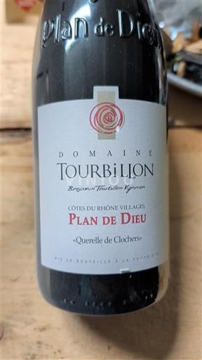 Thung lũng Rhône Không được chỉ định Domaine Tourbillon Querelle de Clochers Không niên vụ