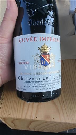 Thung lũng Rhône Châteauneuf-du-pape Domaine Usseglio Raymond Impériale 2011