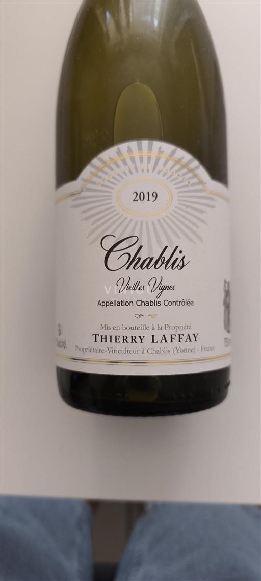 Burgundi Chablis Thierry Laffay Vieilles Vignes 2019