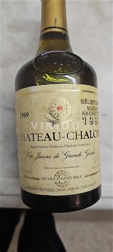 Jura Château-chalon Les Vins Auguste Pirou Sélection du Maître de Chai 1989