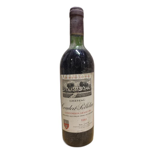 Bordeaux Saint-Émilion Grand Cru Chateau Coudert-Pelletan 1981