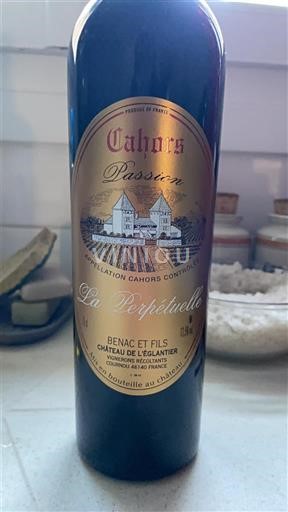 South West Cahors Château L'Églantier Passion La Perpétuelle Non-Vintage