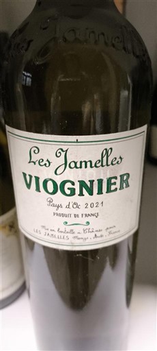 Languedoc og Roussillon Pays d'oc Les Jamelles Viognier 2021