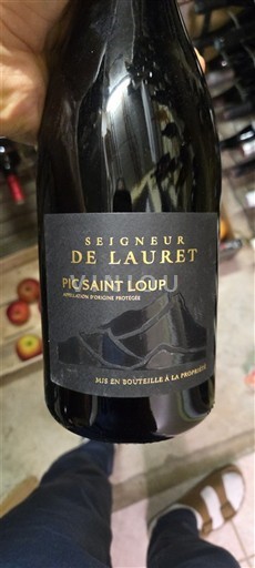 Languedoc Pic-saint-loup Seigneur de Lauret Icke årgångsbetecknad