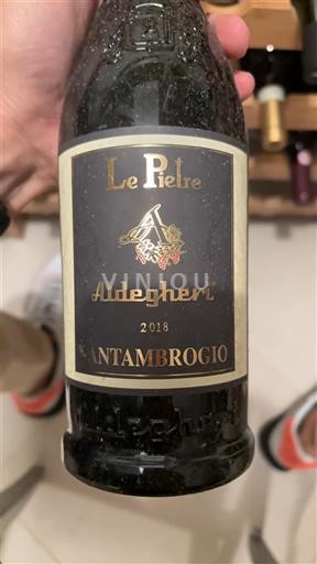 Veneto Rosso del Veronese Aldegheri Le Pietre Santambrogio 2018