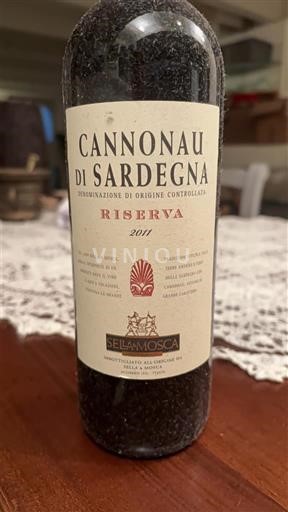 Sardinia Cannonau de Sardaigne Sella & Mosca Riserva 2011