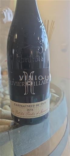 Thung lũng Rhône Châteauneuf-du-pape Domaine Olivier Hillaire Les Petits Pieds d'Armand 2018