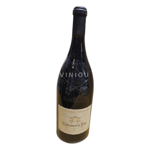 Rhône-dalen Châteauneuf-du-Pape La Bastide Saint Dominique 2004