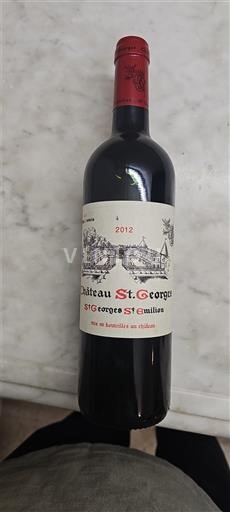 Bordeaux Saint-Georges-Saint-Émilion Château St. Georges 2005