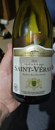 Burgundi Saint-Véran Club des Sommeliers 2021