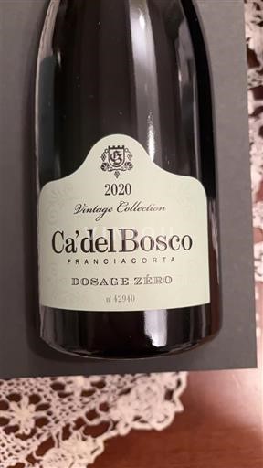 Lombardy Franciacorta Ca' del Bosco Dosage Zéro Vintage Collection 2020