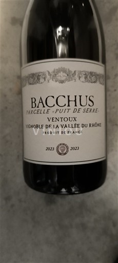 Rhônen laakso Ventoux Parcelle 'Puit de Sère' 2023