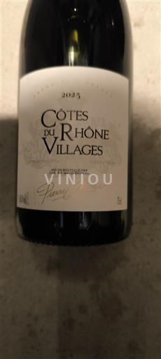 Thung lũng Rhône Côtes-du-rhône-villages Pierre Chanau 2023