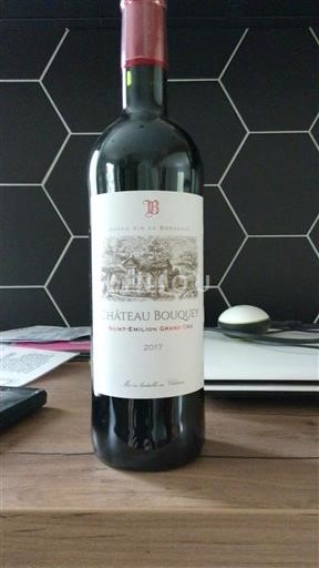 Bordeaux Saint-Émilion Grand Cru Grand Cru Château Bouquey 2017
