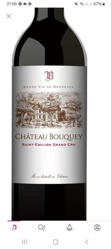 Bordeaux Saint-Émilion Grand Cru Grand Cru Château Bouquey 2017