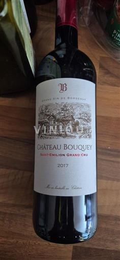 Bordeaux Saint-Émilion Grand Cru Grand Cru Château Bouquey 2017