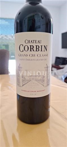 Bordeaux Saint-Émilion Grand Cru Château Corbin 2018