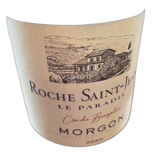 Beaujolais Morgon Roche Saint-Jean Le Paradis 2020
