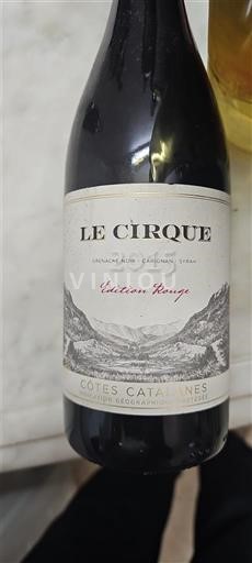 Linguadoca e Rossiglione Côtes catalanes Le Cirque Edition Rouge 2015
