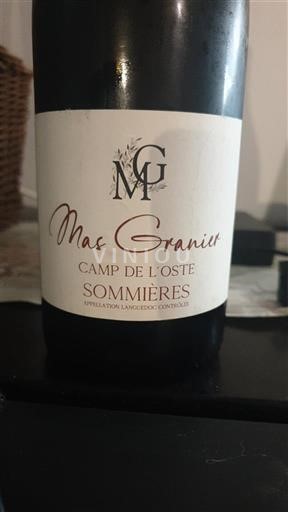 Languedoque Coteaux do Languedoc Mas Granier Camp de l'Oste 2019