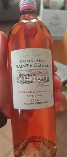 Linguadoca e Rossiglione Paese d'Oc Domaine Sainte Cécile 2016