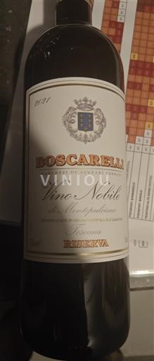 Tuscany Vino Nobile di Montepulciano Boscarelli Riserva 2021