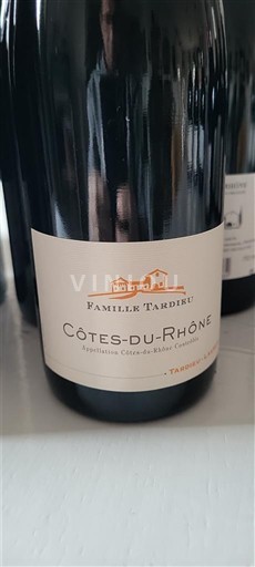 Thung lũng Rhône Côtes-du-rhône Famille Tardieu 2021