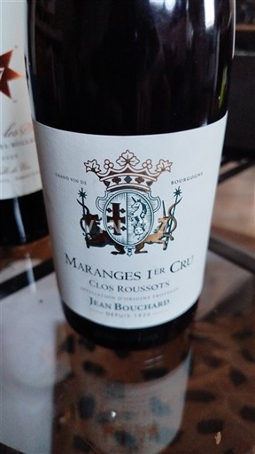 Bourgogne Maranges Premier Cru Jean Bouchard Clos Roussots 2022