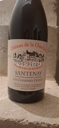 Burgundy Santenay Château La Charrière Les Charmes Dessus 2024