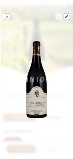 Bourgondië Gevrey-Chambertin Premier Cru Gérard Seguin Craipillot 2019