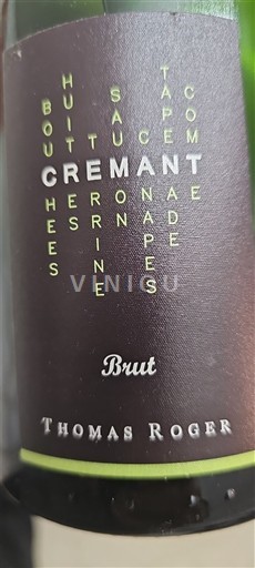 Tây Nam Không được chỉ định Thomas Roger Crémant de Limoux Không niên vụ