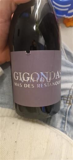 Rhônen laakso Gigondas Mas des Restanques 2020