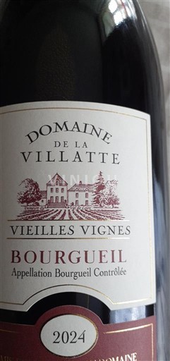 Valle del Loira Bourgueil Domaine La Villatte Vieilles Vignes 2024