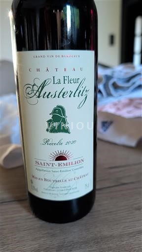 Bordeaux Saint-Émilion Château La Fleur Austerlitz 2020
